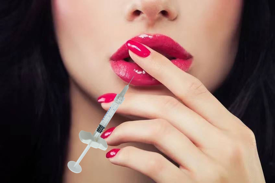 HYDROIAM Beso con B12 Ha Relleno de labios rojos Relleno de ácido hialurónico Relleno de ácido hialurónico proporciona volumen y color natural