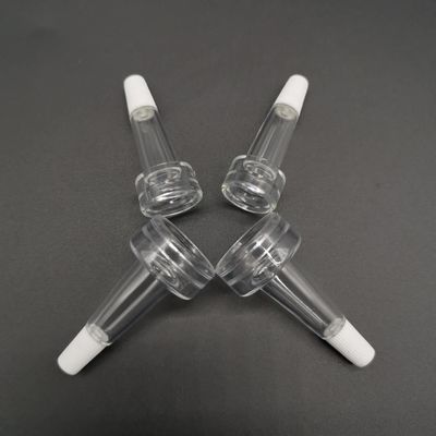 colocación mesotherapy microneedling del frasco del tratamiento del conector transparente del frasco del aplicador del suero