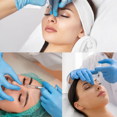 Llenador cutáneo ácido hialurónico de Juvederm con la reticulación monofásica de la lidocaína
