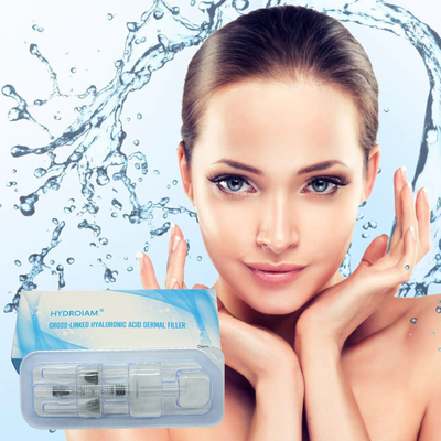 Llenador cutáneo inyectable ácido hialurónico ligado cruzado 1ml 2ml del gel del colágeno