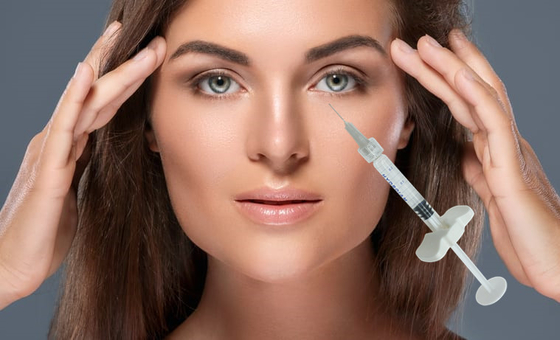 Las inyecciones ácidas hialurónicas se gelifican para el surco lacrimal 1ml de las arrugas estáticas faciales