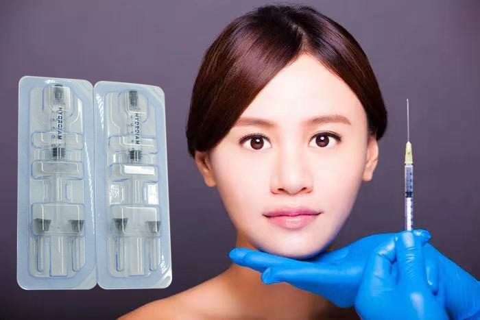 Llenadores inyectables ácidos hialurónicos del gel de la inyección de la arruga del sodio facial del llenador para la cara