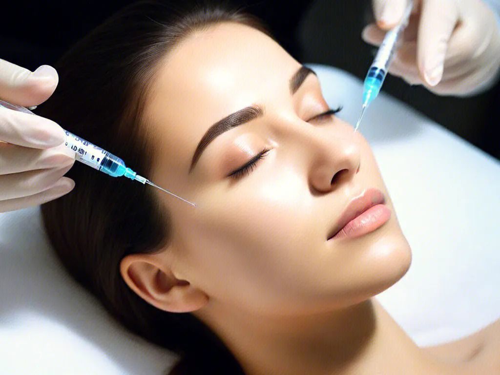 Relleno cutáneo de ácido hialurónico interconectado adecuado para inyección en tejidos profundos y restauración del volumen facial a largo plazo