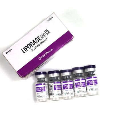 Hialuronidasa Coreana para Disolver Ácido Hialurónico Inyectable Liporase Ha Relleno Dérmico para Disolver Rellenos de Ácido Hialurónico